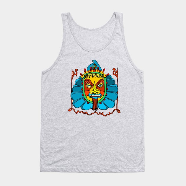 Ancient Egyptian Painting - Female Deity Tank Top by PatrioTEEism